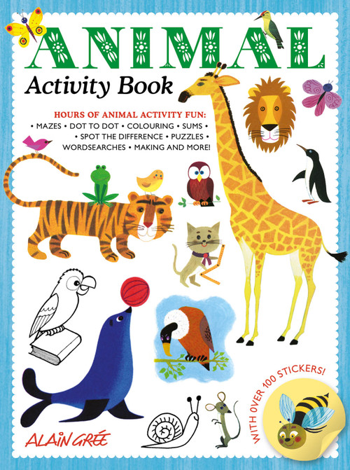 Animal Activity Book by Alain Grée, 9781787080195