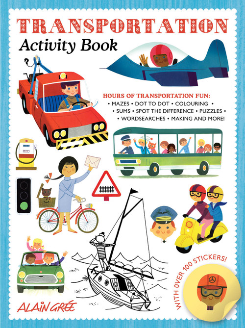 Transportation Activity Book by Alain Grée, 9781787080232