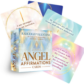 Angel Affirmations Cards (44 Cards of Empowerment and Divine Guidance) by Radleigh Valentine, 9781401973612
