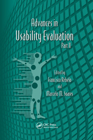 Advances in Usability Evaluation Part II by Francesco Rebelo, Marcelo M. Soares, 9780367381080