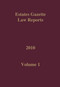 EGLR 2010 Volume 1 by Hazel Marshall, 9780728205802