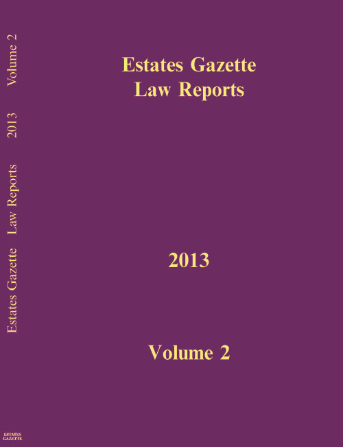 EGLR 2013 V2 by Hazel Marshall, 9780415703987