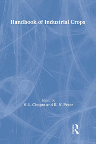 Handbook of Industrial Crops - 9781560222828 by V. Chopra, K. Peter, 9781560222828