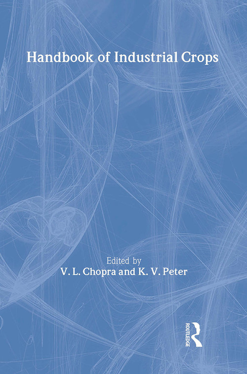 Handbook of Industrial Crops - 9781560222828 by V. Chopra, K. Peter, 9781560222828