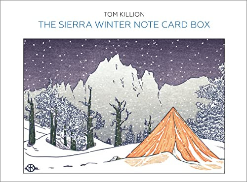 The Sierra Winter Note Card Box by Tom Killion, 9781597145640