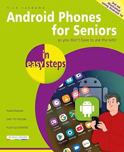 Android Phones for Seniors in easy steps by Nick Vandome, 9781840789423