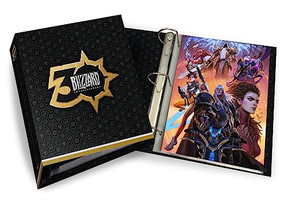 The Blizzard 30th Anniversary Print Portfolio Binder W/Exclusive Print by Blizzard Entertainment, 9781950366743