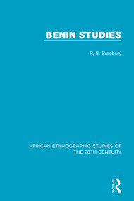 Benin Studies - 9781138492110 by R. E. Bradbury, Peter Morton-Williams, 9781138492110