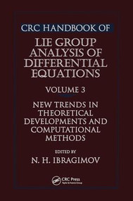 CRC Handbook of Lie Group Analysis of Differential Equations, Volume III by Nail H. Ibragimov, 9780849394195
