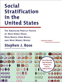 Social Stratification in the United States (The American Profile Poster of Who Owns What, Who Makes How Much, and Who Works Where) by Stephen J. Rose, 9781620977408