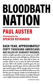 Bloodbath Nation - 9780802160454 by Paul Auster, 9780802160454