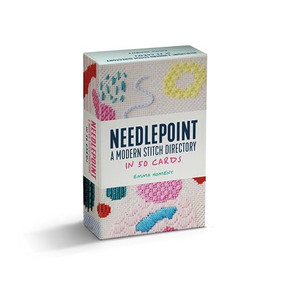 Needlepoint: A Modern Stitch Directory Card Deck (A modern stitch directory in 50 cards) by Emma Homent, 9781446312605