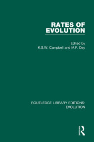 Rates of Evolution - 9780367265588 by K.S.W Campbell, M.F. Day, 9780367265588