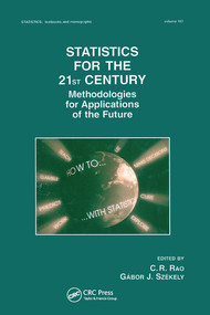 Statistics for the 21st Century (Methodologies for Applications of the Future) by Gabor Szekely, 9780367579036