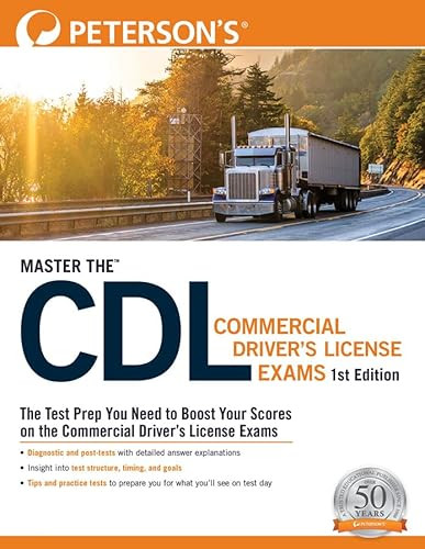 Master the™ CDL Commercial Drivers License Exams by Peterson's, 9780768945881