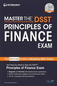 Master the DSST Principles of Finance Exam by Peterson's, 9780768944693