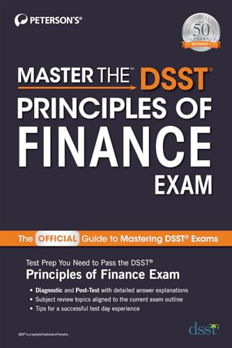 Master the DSST Principles of Finance Exam by Peterson's, 9780768944693