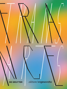 inframince infra-mince infra mince (TransArts at the University of Applied Arts Vienna / TransArts an der Universität für angewandte Kunst Wien) by Stephan Hilge, Roman Pfeffer, Nita Tandon, Gudrun Ratzinger, Franz Thalmair, 9783110724189