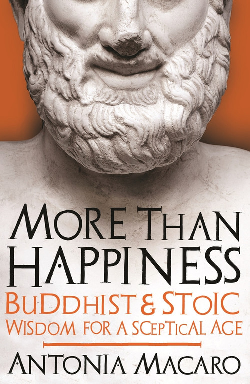 More Than Happiness (Buddhist and Stoic Wisdom for a Sceptical Age) by Antonia Macaro, 9781785781339