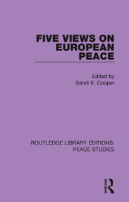 Five Views on European Peace - 9780367228774 by Sandi E. Cooper, 9780367228774