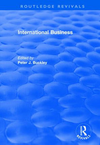 International Business - 9781138708563 by Peter Buckley, 9781138708563