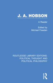J. A. Hobson (A Reader) - 9780367246266 by Michael Freeden, 9780367246266