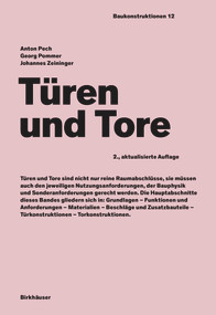 Türen und Tore (German Edition) - 9783035623284 by Georg Pommer, Johannes Zeininger, Anton Pech, 9783035623284