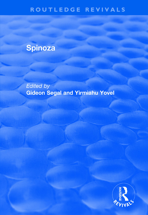 Spinoza - 9781138731196 by Gideon Segal, Yirmiahu Yovel, 9781138731196