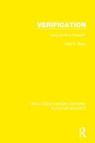 Verification (How Much is Enough?) - 9780367523442 by Allan S. Krass, Stockholm International Peace Research Institute, 9780367523442