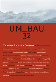 Zwischen Raum und Substanz (German Edition) by Österreichische Gesellschaft für Architektur, 9783035627336