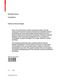 Building Simply (Guidelines) by Florian Nagler, 9783035624649