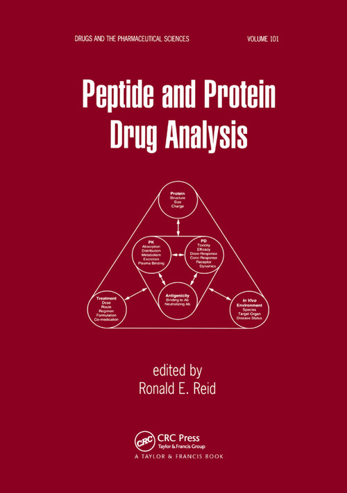 Peptide and Protein Drug Analysis by Ronald Reid, 9780367399269