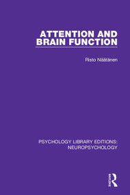 Attention and Brain Function by Risto Näätänen, 9781138596924