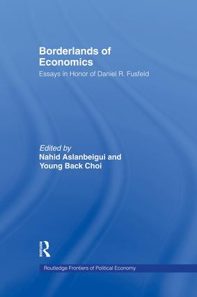 Borderlands of Economics (Essays in Honour of Daniel R. Fusfeld) - 9781138866140 by Nahid Aslanbeigui, Young B. Choi, 9781138866140