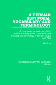 A Persian Sufi Poem - 9781138059153 by Bo Utas, 9781138059153