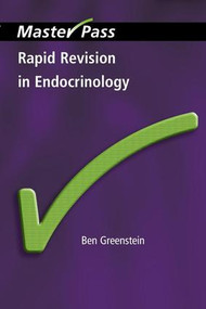Rapid Revision in Endocrinology by Ben Greenstein, 9781857757941
