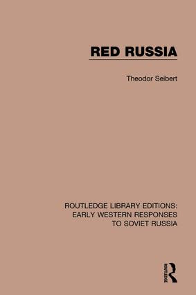 Red Russia by Theodor Seibert, 9781138080690
