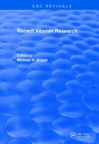 Recent Vitamin Research (1984) by Briggs Michael, 9781138561663