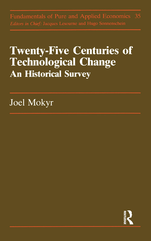 Twenty-Five Centuries Of Techn by Joel Mokyr, 9783718649365
