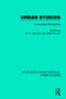 Urban Studies (A Canadian Perspective) by N. H. Lithwick, Gilles Paquet, 9781138051096
