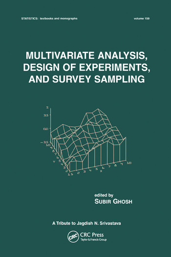 Multivariate Analysis, Design of Experiments, and Survey Sampling by Subir Ghosh, 9780367579180