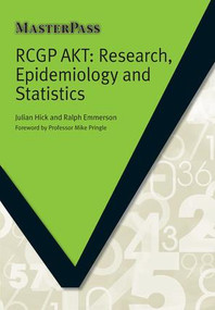 RCGP AKT (Research, Epidemiology and Statistics) by Julian Hick, Ralph Emmerson, 9781909368118