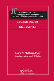Higher Order Derivatives by Satya Mukhopadhyay, 9780367381745