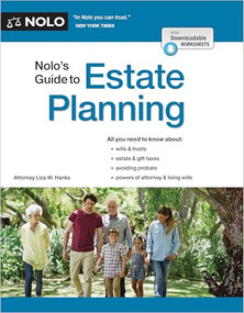 Nolo's Guide to Estate Planning by Liza Hanks, 9781413331660