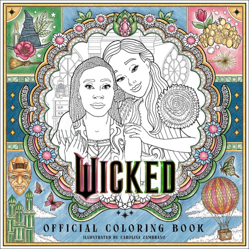 Wicked Official Coloring Book by Carolina Zambrano, 9780063413825
