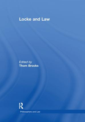 Locke and Law by Thom Brooks, 9781138378452