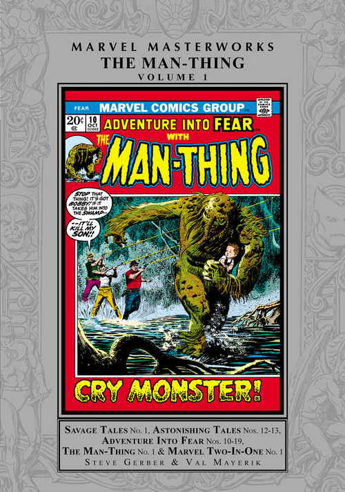 Marvel Masterworks: The Man-Thing Vol. 1 by Steve Gerber, Marvel Various, Val Mayerik, Marvel Various, Gray Morrow, 9781302955472
