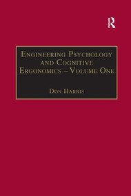 Engineering Psychology and Cognitive Ergonomics (Volume 1: Transportation Systems) - 9781138263123 by Don Harris, 9781138263123