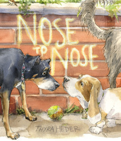 Nose to Nose (A Story About Friendship and Courage) by Thyra Heder, 9781419757518