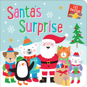 Santa's Surprise: Lift-the-Flap Board Book by Penny Bell, 9780655206156